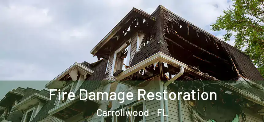 Fire Damage Restoration Carrollwood - FL