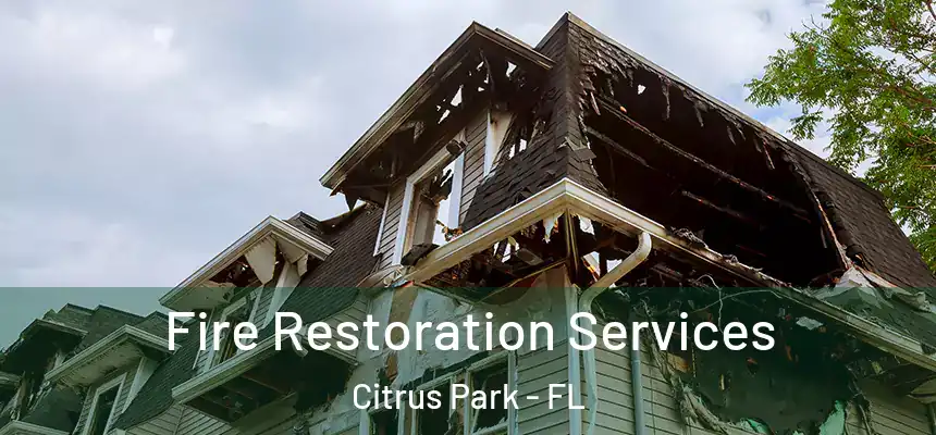 Fire Restoration Services Citrus Park - FL