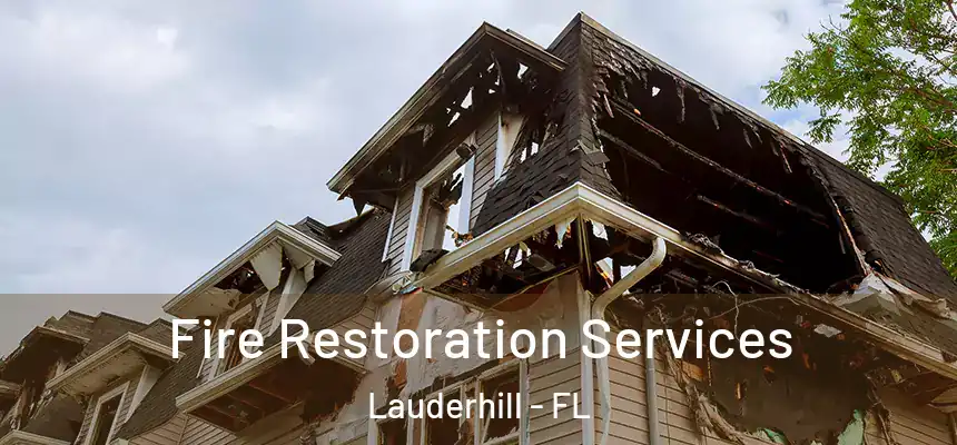 Fire Restoration Services Lauderhill - FL