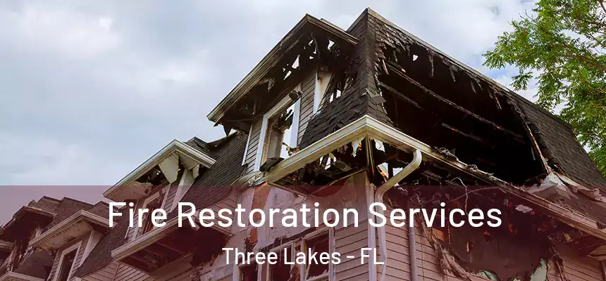 Fire Restoration Services Three Lakes - FL