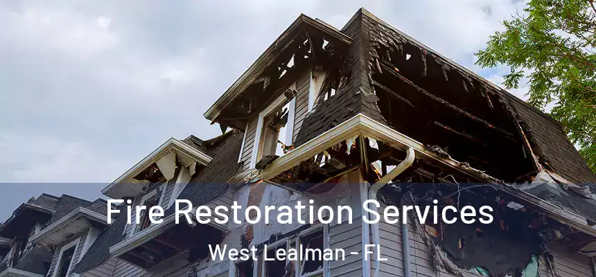 Fire Restoration Services West Lealman - FL