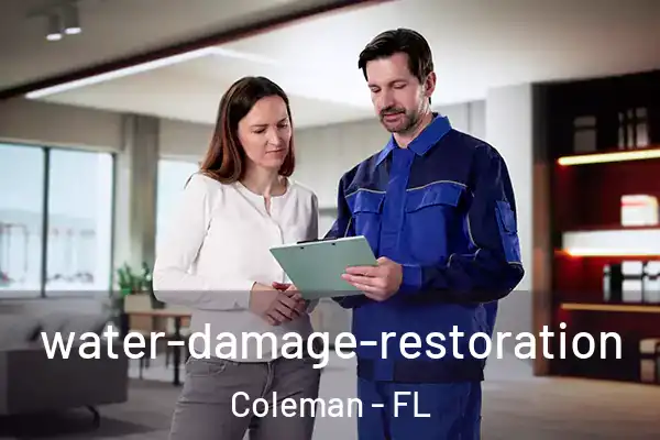 water-damage-restoration Coleman - FL
